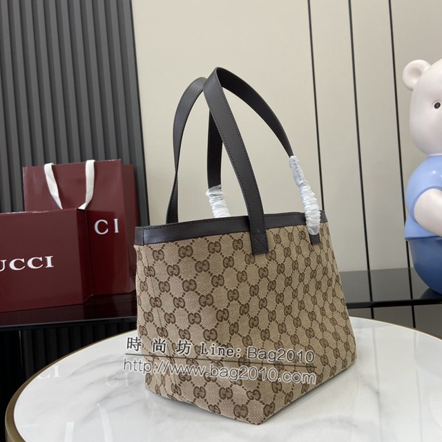 Gucci專櫃古馳最新款Totissima系列小號托特包肩背包 jh1966型號：788211
